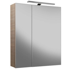 Spintelė Gustavsberg Nordic3, veidrodinė, soft-close, ąžuolas