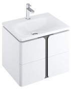 Praustuvo spintelė Ravak SD Balance 600, balta/grafitas