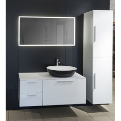 Veidrodis Balteco ST80, su LED apšvietimu, 800x600x5 mm