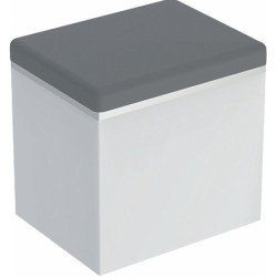 Pufas Ido Glow, baltas, su daiktadėže