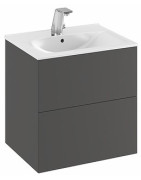 Spintelė praustuvui Ido Elegant, 60 cm, tamsiai pilka