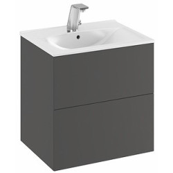 Spintelė praustuvui Ido Elegant, 60 cm, tamsiai pilka