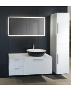 Veidrodis Balteco ST100, su LED apšvietimu, 1000x600x5 mm