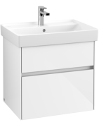 Spintelė praustuvui Villeroy&Boch Collaro, blizgi balta, 60 cm