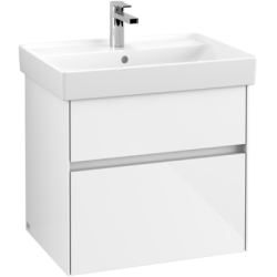 Spintelė praustuvui Villeroy&Boch Collaro, blizgi balta, 60 cm