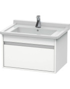 Spintelė praustuvui Duravit Ketho, matinė balta, 65 cm