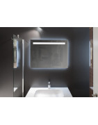 Veidrodis Balteco DO120, su LED apšvietimu, 1200x600x5 mm