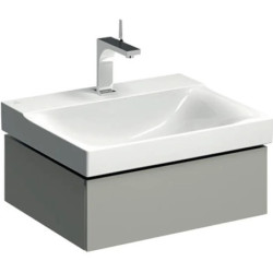 Spintelė praustuvui Geberit Xeno2, smėlio pilka, su stalčiumi