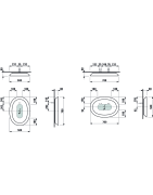 Veidrodis Laufen The New Classic, keraminis, su apšvietimu