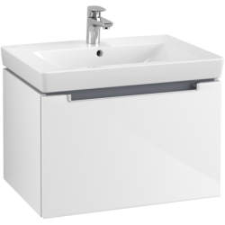 Spintelė praustuvui Villeroy&Boch Subway 2.0, blizgi balta