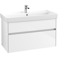 Spintelė praustuvui Villeroy&Boch Collaro, blizgi balta, 95 cm
