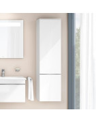 Ūkinė spintelė Villeroy&Boch Venticello, blizgi balta