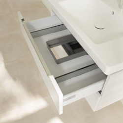 Praustuvo spintelė Villeroy&Boch Subway 2.0, balintas medis