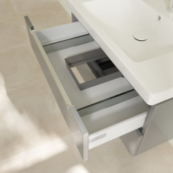 Praustuvo spintelė Villeroy&Boch Subway 2.0, blizgi pilka
