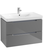 Praustuvo spintelė Villeroy&Boch Subway 2.0, blizgi pilka