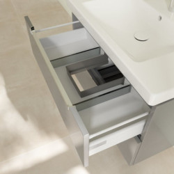 Praustuvo spintelė Villeroy&Boch Subway 2.0, blizgi pilka