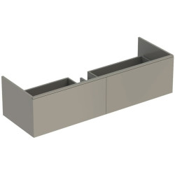 Spintelė praustuvui Geberit Xeno2, smėlio pilka, su 2 stalčiais