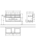 Spintelė praustuvui Villeroy&Boch Venticello, blizgi balta