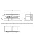 Spintelė praustuvui Villeroy&Boch Subway 2.0, blizgi balta