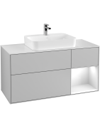 Spintelė praustuvui Villeroy&Boch Finion, šviesi pilka