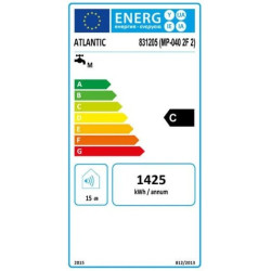 Elektrinis vandens šildytuvas Atlantic VERTIGO ESSENTIAL 50
