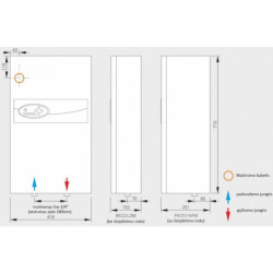 Elektrinis katilas šildymui Kospel EKCO.LN2m 36 kW
