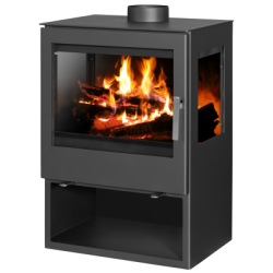 Plieninė krosnelė Victoria Modena Vision, 10 kW