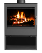 Plieninė krosnelė Victoria Modena Vision, 10 kW