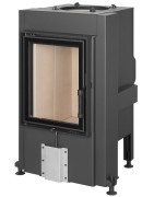 Plieninis židinio ugniakuras Romotop Dynamic D3G01, 15 kW