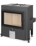 Plieninis židinio ugniakuras Romotop Dynamic D3H01, 16 kW