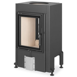 Plieninis židinio ugniakuras Romotop Dynamic DT3G01, 14 kW