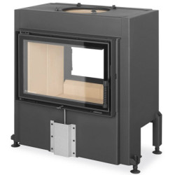 Plieninis židinio ugniakuras Romotop Dynamic DT3H01, 19 kW