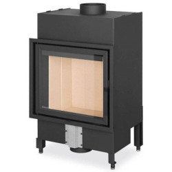 Plieninis židinio ugniakuras Romotop Basic B2N01, 8.4 kW