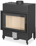 Plieninis židinio ugniakuras Romotop Basic B2P01, 11.7 kW