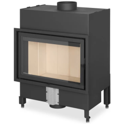 Plieninis židinio ugniakuras Romotop Basic B2P01, 11.7 kW