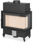 Plieninis židinio ugniakuras Romotop Basic BR2SX23, 9.1 kW