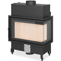 Plieninis židinio ugniakuras Romotop Basic BR2SX23, 9.1 kW