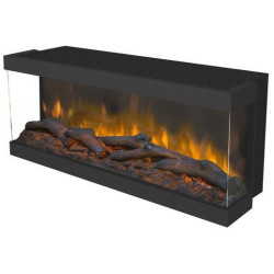 Elektrinis židinio įdėklas Ruby Fires Levico 90 3D, iki 0.8 kW