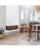 Elektrinis židinio įdėklas Ruby Fires Levico 90 3D, iki 0.8 kW