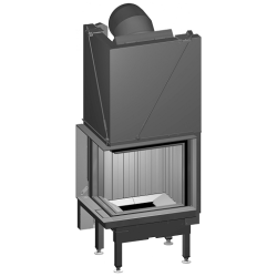 Plieninis židinio ugniakuras Spartherm Premium V-2L-55h, 10.3 kW