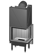 Plieninis židinio ugniakuras Spartherm Premium V-2R-55h, 10.3 kW