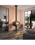 Ketinė krosnelė Invicta Brio, su kojele, 7 kW