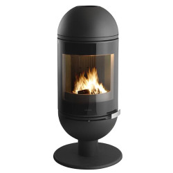 Ketinė krosnelė Invicta Altais, antracito spalvos, iki 9 kW