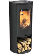 Plieninė krosnelė Nibe Contura 510:2 Style, juoda, iki 7 kW