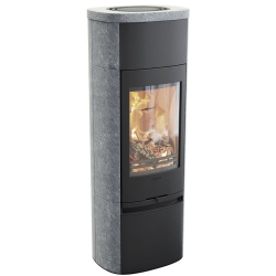 Plieninė krosnelė Nibe Contura C890T Style, juoda, 3 - 7 kW