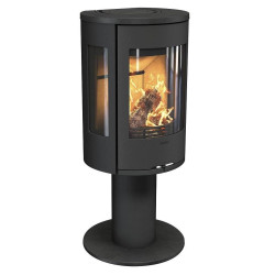 Plieninė krosnelė Nibe Contura 586:1 Style, juoda, iki 10 kW