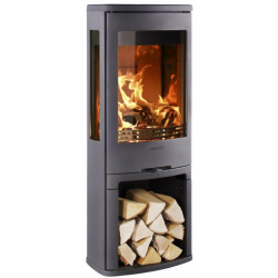 Plieninė krosnelė Nibe Contura 750, juoda, 3 - 7 kW