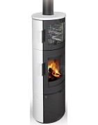 Plieninė krosnelė Romotop Lugo N 01BF, su orkaite, 8 kW