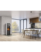 Plieninė krosnelė Romotop Lugo N 01BF, su orkaite, 8 kW