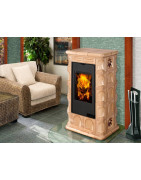 Plieninė krosnelė Romotop Hein Alako2, su apdaila, 11 kW